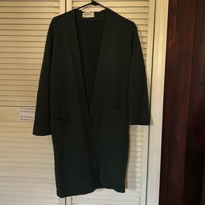 Eve Gravel long cardigan